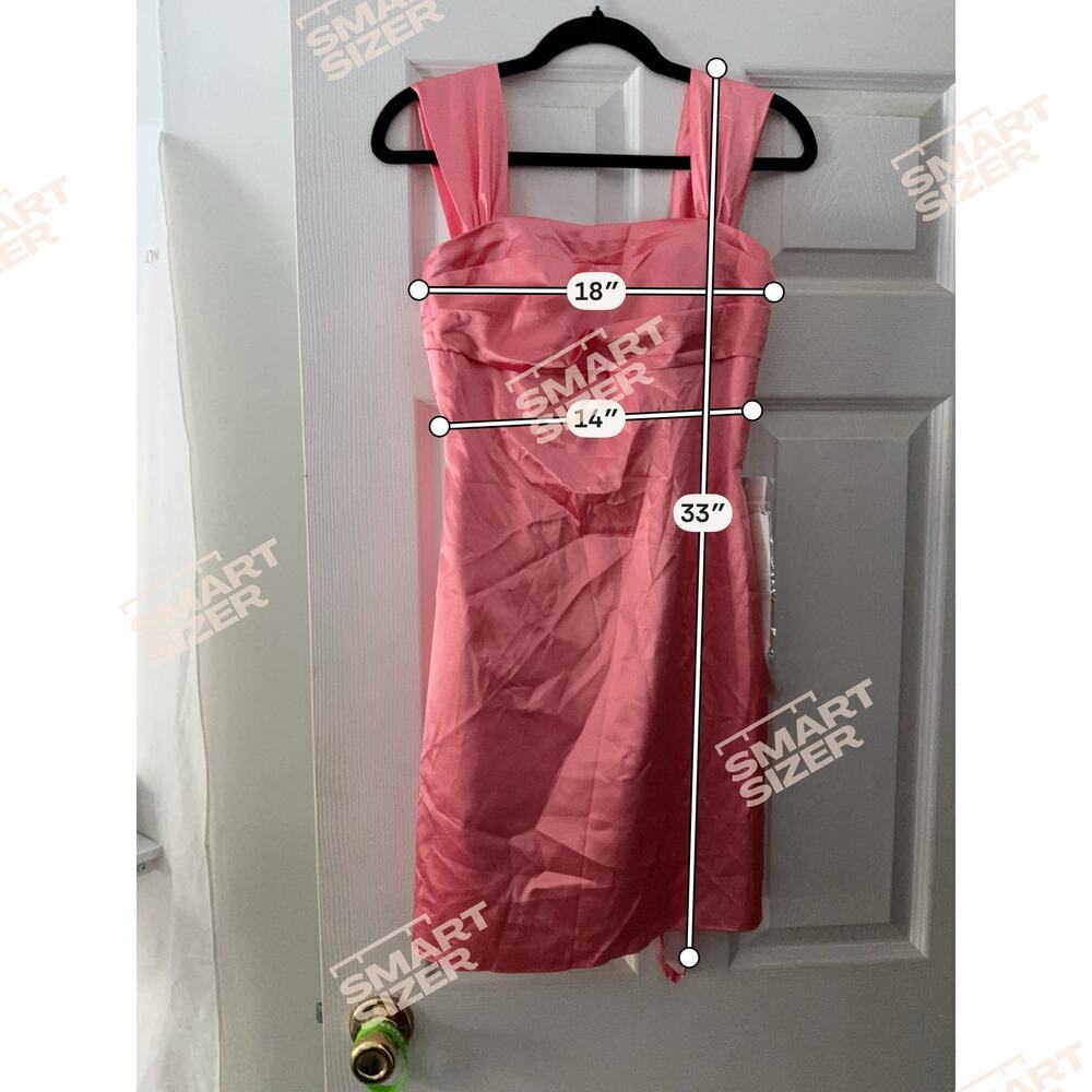 Coral Mini Dress Size XSmall with Corset Back NWT - Picture 4 of 6